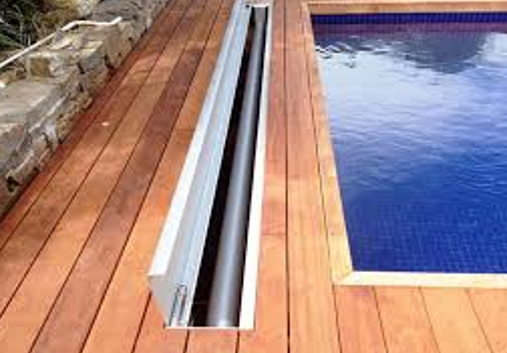 Deck/Pit Hidden Motorised Roller